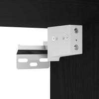 vidaXL Mueble de baño de pared con espejo roble negro 50x21x60 cm - details 7