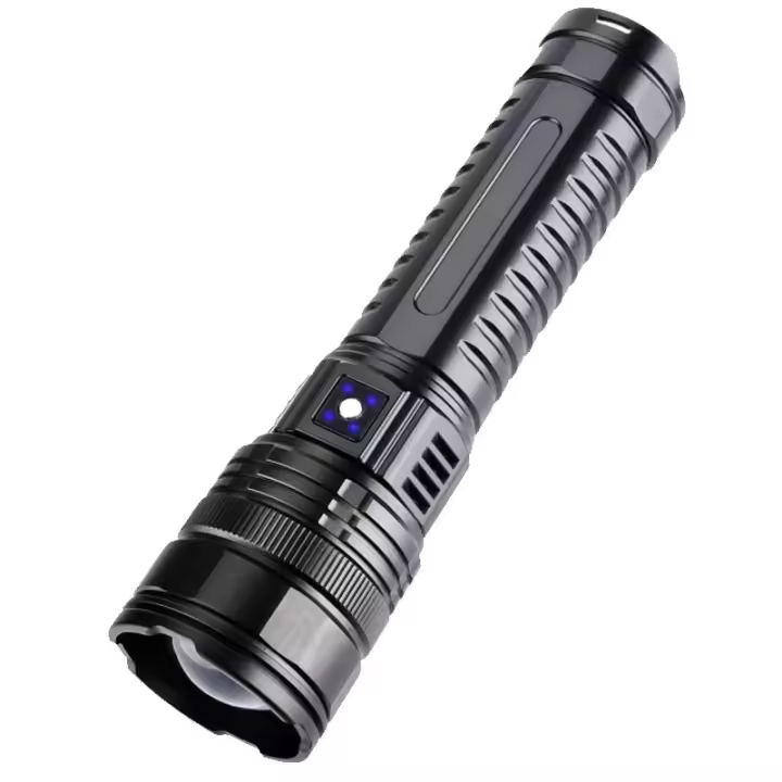 Linterna LED más potente de 1000000LM, linterna recargable tipo c de largo alcance, linterna táctica de 6000M para pesca y caza - 1