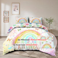 Funda De Edredón Butterfly Rainbow 3PC Doble Colchón Cómodo Y Suave Tela De Poliéster 100% Impresión Digital Para Cama Twin/Full/Double/Queen/King Sin Relleno - details 0