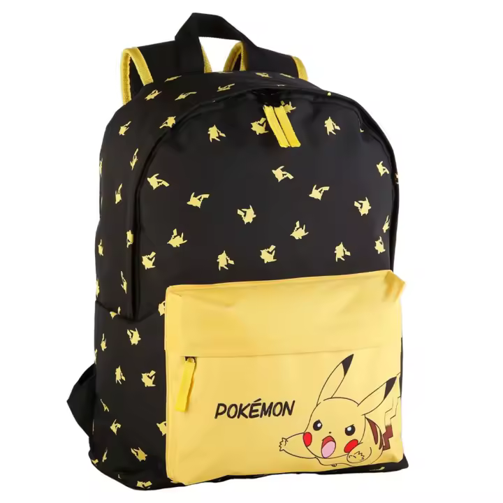 Mochila Americano Pokemon Pikachu adaptable a carro 42x31x13,5 cm (Toybags T433-971) - 1
