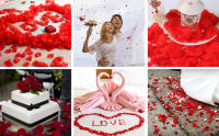 3000pcs Pétalos de Rosa Artificiales, Pétalos de Flores de Seda Artificial, Pétalos Rosas Rojas San Valentín, Pétalos de Rosas Rojas para Bodas, Pedidas, Fiestas, Decoración Romántica, Bodas, Fiesta, Cumpleaños, Proponer, Valentín Decoración. Distrilocu - details 5