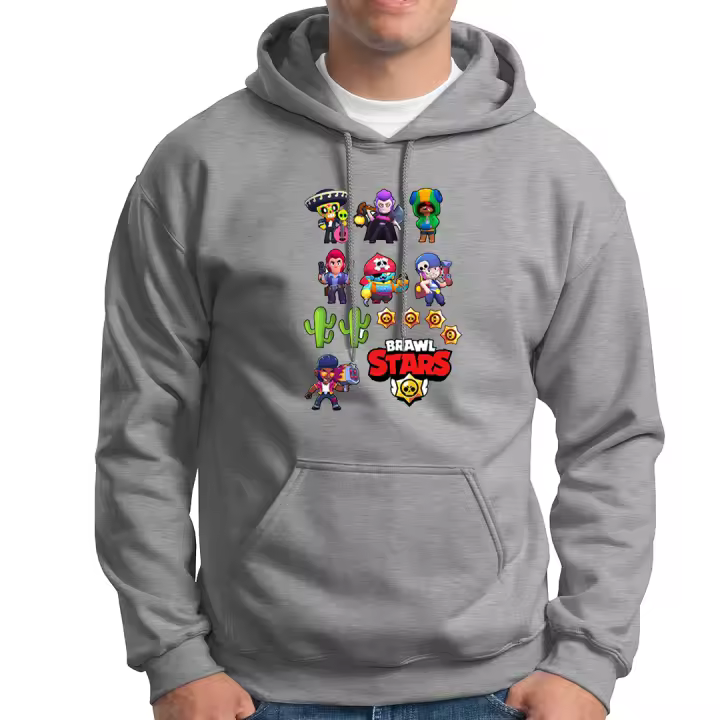 Sudadera con capucha Stars Brawl. Varios colores. Todas las tallas. - 1