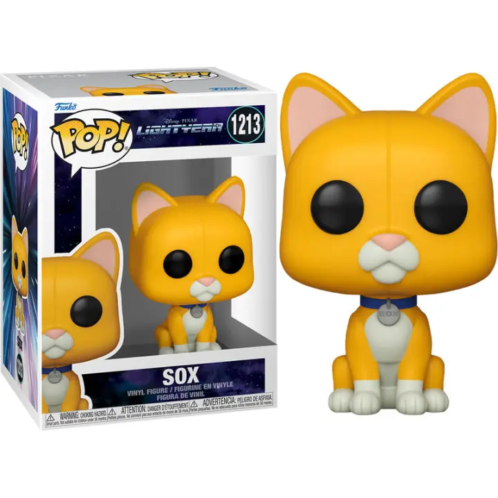 Figura Pop Disney Pixar Lightyear Sox-Figura de Vinilo Coleccionable - Idea de Regalo- Mercancia Oficial - Juguetes para Niños y Adultos - Movies Fans - Muñeco para Coleccionistas y Exposición - 1