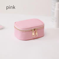 Bolso De Maquillaje Con Espejo LED Ajustable 3 Colores Recargable Caja De Joyas Organizador Con Espejo LED Para Regalo De Navidad - details 3