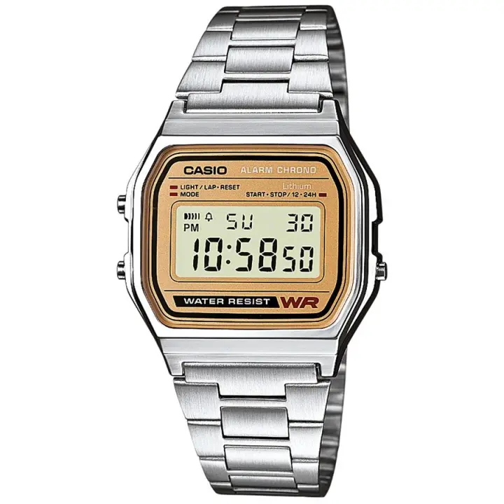 Reloj Unisex Estilo Retro CASIO A158WEA-9EF - 1