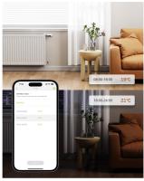 Termostato de radiador Maxcio Wifi, termostato inteligente digital con concentrador compatible con Amazon Alexa y Google Home, ahorra en calefacción. - details 4