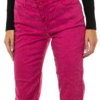 Armani-Pantalones Largos de Tejido Elástico 6Y5J18-5N22Z para Mujer