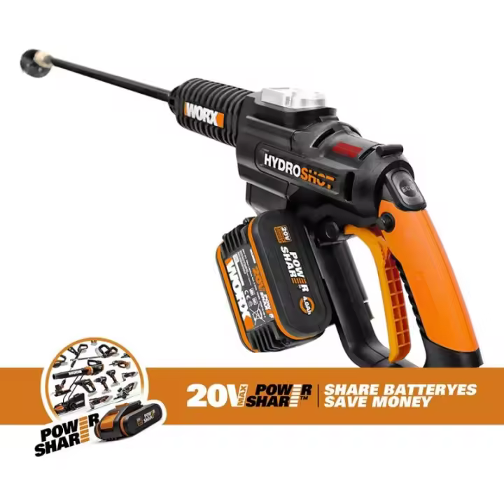 WORX WG630E HIDROLIMPIADORA 20V 4AH - Envío desde España 24H - - 1