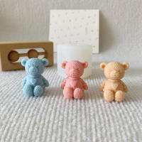 Molde De Velas De Silicona En Forma De Oso Mini Amor Para Artesanía Y Hacer Sabores a Mano Tamaño Approx. Como En La Imagen - details 3