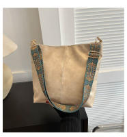 Bolso De Hombro Bohemio De Gran Capacidad Bolso De Mano Moda Para Mujer Bolsa Cruzada Casual Con Línea De Nylon - details 22