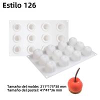 Molde De Galletas De Silicona SHENHONG Con Diseño De Frutas Mousse De Naranja Manzana Pera Mango Durazno Herramientas De Decoración De Postres - details 12