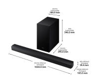 Samsung HW-B650F Negro / Barra de sonido B650F Serie B 3.1 con Subwoofer y Dolby 5.1 2025 - details 5