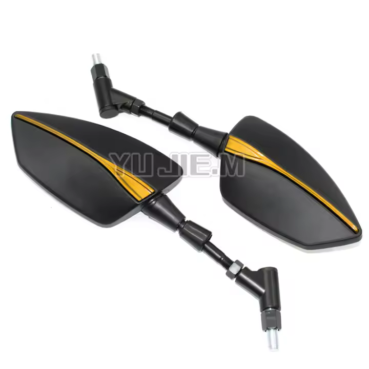 Espejo Lateral Ajustable Para Motocicletas BMW G310GS G310R 2017-2023 Universal 8mm 10mm De Material ABS Shell Y Acero - 1