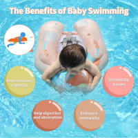 Nueva Flotador Inflable Para Bebés Swimbobo Con Asiento De Malla Y Bolsillo Seguro Y Transpirable Para Natación En El Agua Juguetes De Verano Para Niños - details 2