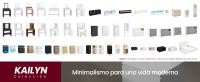 VASAGLE Mesita de Noche Estrecha, Mesa Auxiliar, con Iluminación LED, 1 Puerto USB-A, 1 Puerto USB-C, Cajón y Compartimento, Dormitorio, Salón, Blanco Nube/Amarillo Almendra y Blanco Nube - details 2