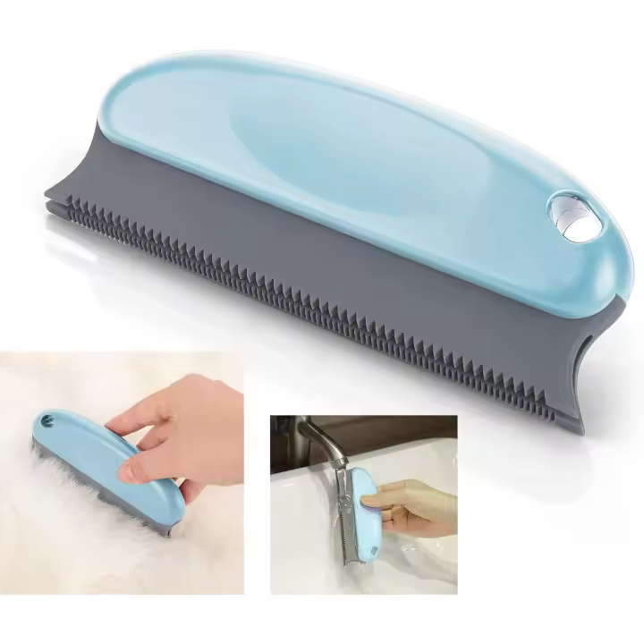 Pet Hair Brush, Dog Hair Remover for Carpet, Clothes, Furniture, Sofa, Cars, Cat Hair Comb, Pet Hair Brush, Dog Hair Removal Products - 1