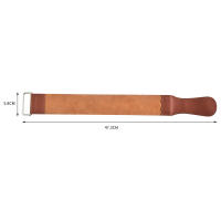 Cinturón De Afilado De Cuero Genuino Para Cuchillo De Barbería Y Navaja Fija Y Plegable Afilador De Cinturón De Pulido - details 0