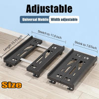 Soporte Ajustable Para CPU Con Ruedas Caster Lockables Soporte De PC Ventilado Para Mesa Soporte De Anfitrión Móvil Con 4 Ruedas Caster Lockables - details 1