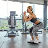 Tablero De Equilibrio De Yoga 1 Pc Equipo De Fitness Para Rehabilitación Sensorial Material De Goma Tamaño Adecuado Para Entrenamiento Core - details 2