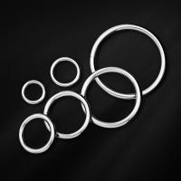 50-100Pcs Anillos Abiertos De Acero Inoxidable Para Fabricación De Joyas Accesorios De Anillos Divididos Anillo Sencillo Suministros Para Joyería DIY - details 7