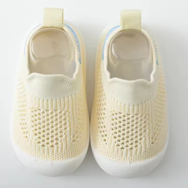 Zapatillas De Bebe Antideslizante Con Suela Suave Y Transpirable Calcetines De Primer Pasos Para Niños Y Niños - 1