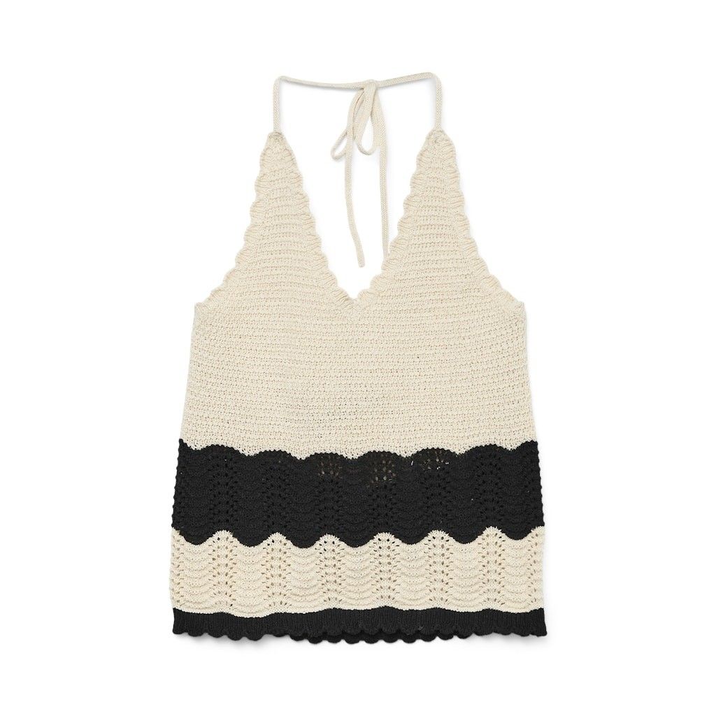 Vero Moda Top Mujer VMFLORIDA SL HALTERNECK TOP GA SE