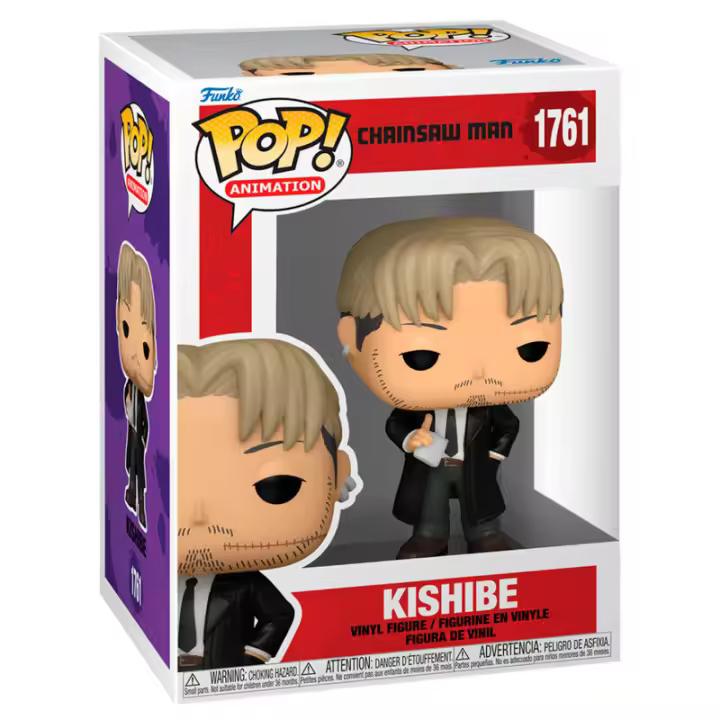 Figura Pop Chainsaw Man Kishibe-Figura de Vinilo Coleccionable - Idea de Regalo- Mercancia Oficial - Juguetes para Niños y Adultos - Movies Fans - Muñeco para Coleccionistas y Exposición - 1