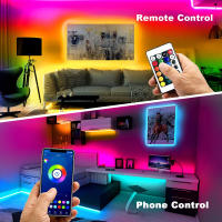 Tiras LED RGB 5050 Inteligentes Para El Hogar TV USB Lámparas De Pared Decoración De Ramadán 2023 Luz Nocturna Aestética Para Dormitorio Armarios - details 2