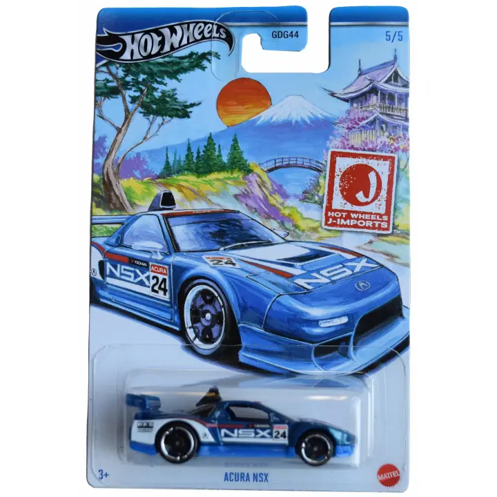 Hot Wheels coche Acura NSX J-Imports 5/5 Mattel HRT04 - 1