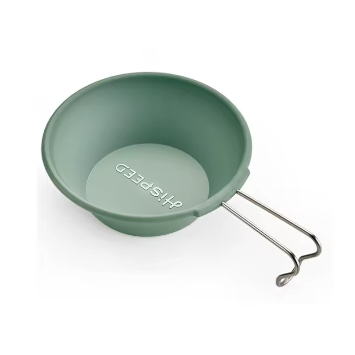 Taza De Camping Multifuncional Plegable 3 PCS Con Mango Plástico Resistente Para Acampar Y Picnics Al Aire Libre - 1