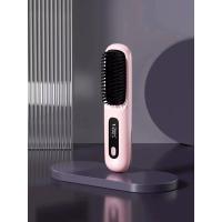 Plancha de pelo inalámbrico para Mujer: Control De Temp de 3 niveles, cuidado de Iones negativos, antiescaldadura Carga USB with Pantalla LED Diseño portátil para el hogar y los viajes regalo Perfecto - details 0