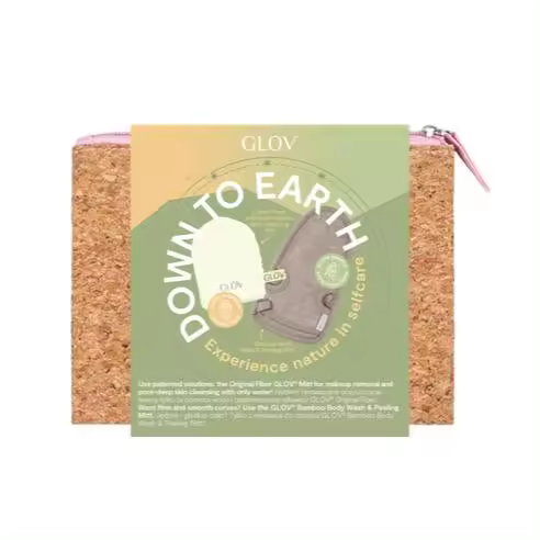 Set de cuidado facial y corporal Down to Earth Glov - 1