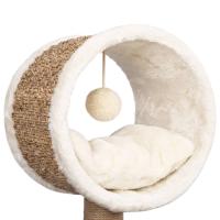 vidaXL Árbol para gatos túnel superior y juguete hierba marina 56 cm - details 4
