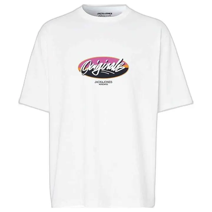 Camiseta de Manga Corta Jack&Jones  para hombre en color blanco - 1