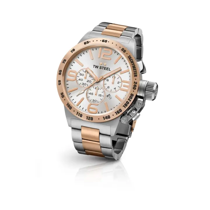 Reloj TW Steel Previous CB123 de Acero Inoxidable 316L de 45 Mm - 1