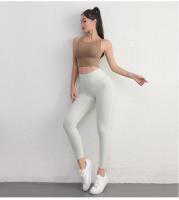 Sudadera Deportiva Para Mujer Con Almohadillas Fijas En El Pecho Ropa De Gimnasio Deportiva Para Mujeres Camiseta De Yoga Transpirable Nylon Spande - details 6