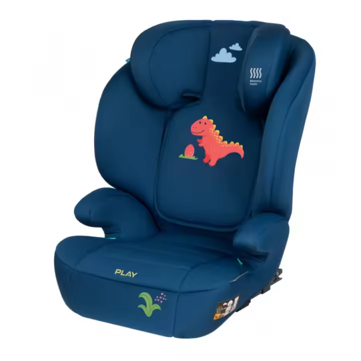 Silla de auto Play TWO I-SIZE FANTASY, diseñada para niños entre 100 y 150 cm, con ajuste ergonómico, seguridad avanzada y confort en trayectos largos. - 1