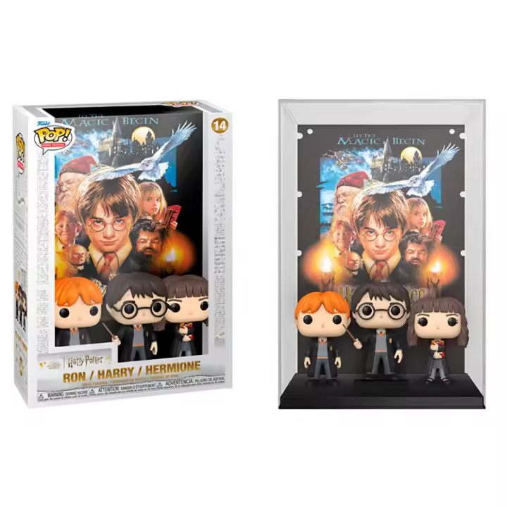 Funko Poster Piedra Filosofal Harry Potter Hermione Granger Ron Weasley philosopher's stone - 1