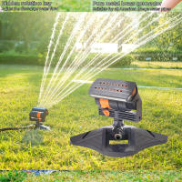 Riega Juego De Jardín Con 16 Agujeros Cabezal Giratorio De 180° Sistemas De Riego Automáticos Cobertura Amplia - details 8