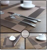 4Pcs Tapete De Comedor Moderno Ecológico Resistente Al Deslizamiento Para Mesa De Almuerzo Funda Para Vaso Tapete De Manta De Tela Para Decoración De Mesa - details 16