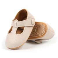 Zapatos Para Niños Primavera Verano Otoño T-Strap De Cuero Antideslizantes Mary Janes Para Niñas Y Niños Con Hebilla Cierre Planos Para Bebés - details 15