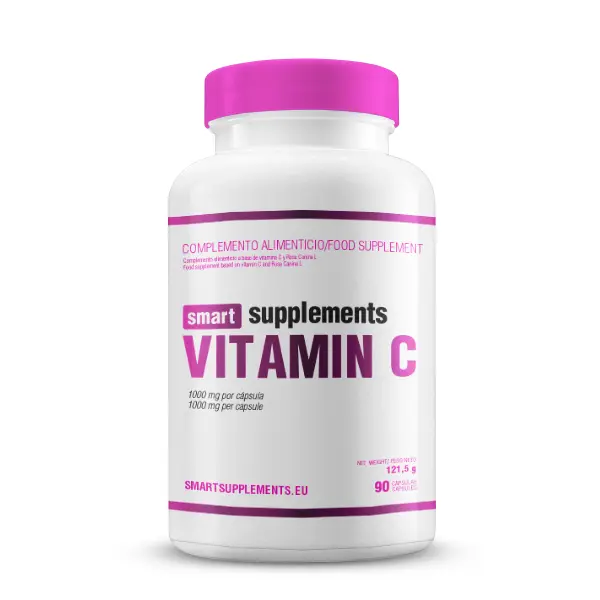 Vitamina C 1000mg - 90 Cápsulas Smart Supplements. - 1