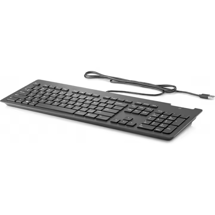 HP - Teclado Business Slim Smartcard Z9H48AA - 1