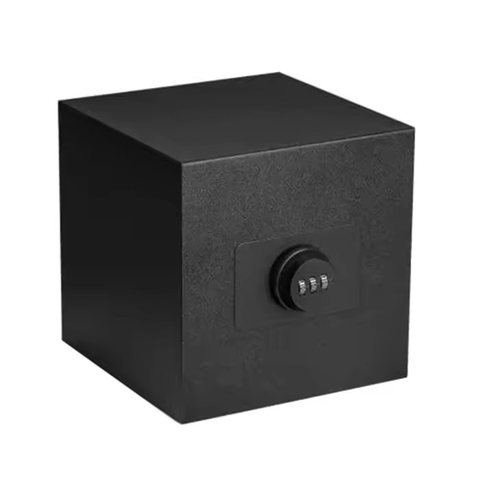 Hucha para adultos, caja fuerte reutilizable con combinación de acero inoxidable, caja de dinero de metal con cerradura de combinación - 1