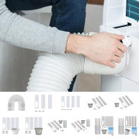 Kit De Ventilación Para Aire Acondicionado Universal Con Conector Ajustable Y Sellador De Ventana Tubo De Extensión De Ventilación De Aire Acondicionado VKTECH PVC Moderno - details 6