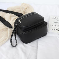 Bolso De Hombro Para Mujer Estilo Retro De Cuero PU Con Rebujitos Multibolsillo Bolso Cruzado Y Mensajero Moda Bolso Tote - details 22