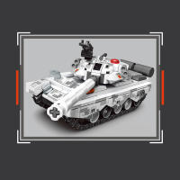 SEMBO 4IN1 Bloques De Construcción Para Niños Modelo De Tanque Militar Vehículo De Batalla Principal Juguete Educativo Para Niños Mayores De 6 Años Regalo Para Niños - details 3