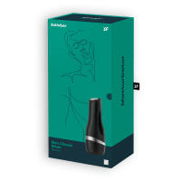 SATISFYER MEN MASTURBADOR CLASSIC COLOR NEGRO/PLATA HOMBRE MASCULINO JUGUETES SEXUALES - details 0