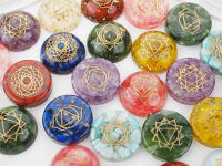Molde De Silicona Para Epoxy DIY En Forma De Semicírculo Y Hemisferio Con Siete Chakras Para Resina Molde Para Joyería Durable - details 4
