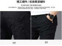 Shorts Casuales Para Hombre Verano 2024 Pantalones Con Gran Bolsillo Estilo Recto Slim De Rodilla Para Playa Moda Casual - details 3